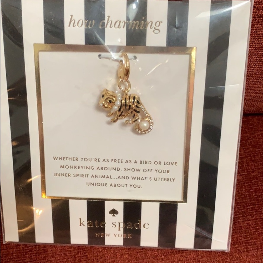 Kate Spade Tiger Charm
